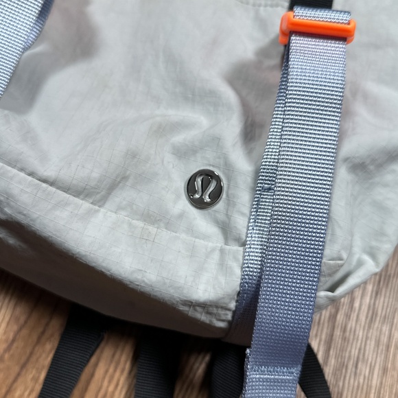 Lululemon Pack and Go Multi Wear Bag Nylon Backpack Vapor Gray - Picture 4 of 12